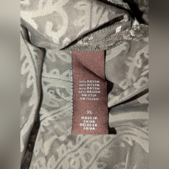 KNOX ROSE Women's high - low velvet tunic / dress? - Picture 7 of 10